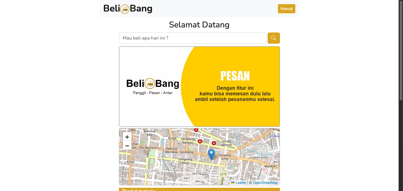 BeliBang: Misi Digitalisasi Pedagang Keliling di Kota-Kota Indonesia